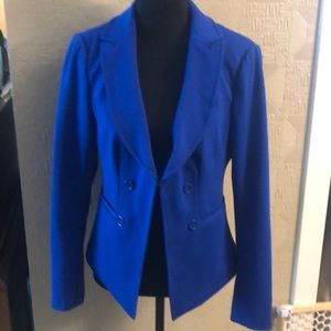 Laundry by Shelly Segal Cobalt blue blazer